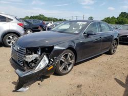 Salvage cars for sale at Hillsborough, NJ auction: 2017 Audi A4 Premium Plus