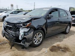 Chevrolet Equinox LS salvage cars for sale: 2018 Chevrolet Equinox LS