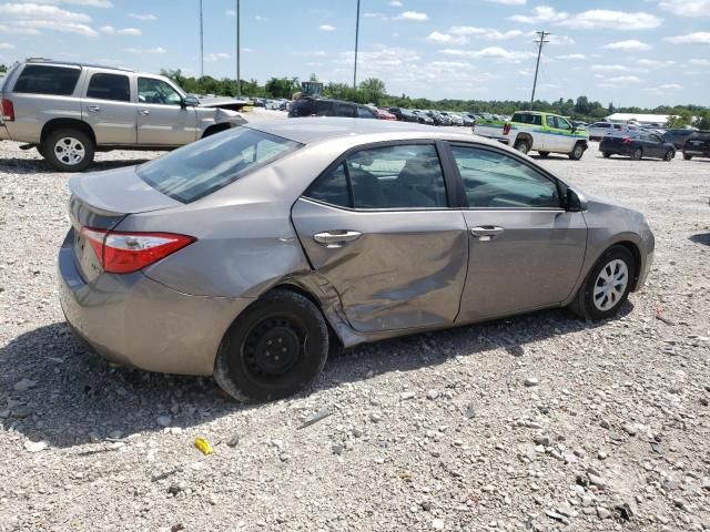 2016 Toyota Corolla ECO