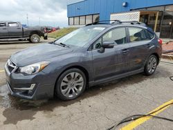 Salvage cars for sale at Woodhaven, MI auction: 2015 Subaru Impreza Sport