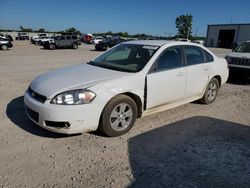 Chevrolet salvage cars for sale: 2010 Chevrolet Impala LT