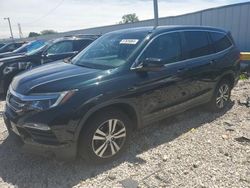 Salvage cars for sale at Franklin, WI auction: 2016 Honda Pilot EXL