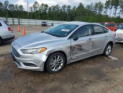 Salvage cars for sale at Harleyville, SC auction: 2017 Ford Fusion SE Hybrid