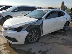 Salvage cars for sale at Grand Prairie, TX auction: 2015 Acura TLX