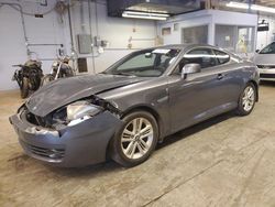 Salvage cars for sale at Dyer, IN auction: 2007 Hyundai Tiburon GS