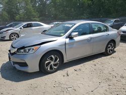 Honda Accord Vehiculos salvage en venta: 2017 Honda Accord LX