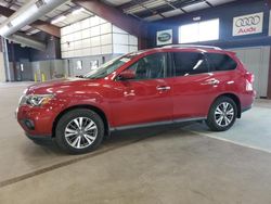 Salvage cars for sale from Copart East Granby, CT: 2017 Nissan Pathfinder S
