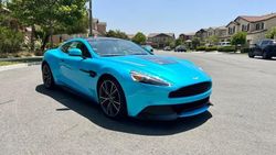 Salvage cars for sale at Rancho Cucamonga, CA auction: 2014 Aston Martin Vanquish