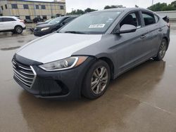 Salvage cars for sale at Wilmer, TX auction: 2018 Hyundai Elantra SEL