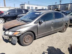 Salvage cars for sale at Los Angeles, CA auction: 2007 Honda Civic LX