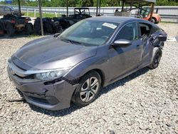 Honda salvage cars for sale: 2017 Honda Civic LX