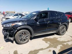 Salvage cars for sale at Grand Prairie, TX auction: 2020 Hyundai Tucson Limited