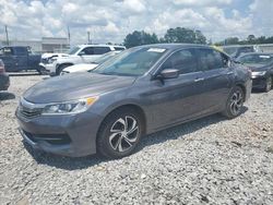 Salvage cars for sale at Montgomery, AL auction: 2017 Honda Accord LX