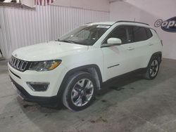 Salvage cars for sale from Copart Tulsa, OK: 2021 Jeep Compass Limited