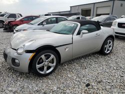 Salvage cars for sale at Wayland, MI auction: 2008 Pontiac Solstice GXP