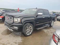 Salvage cars for sale at Grand Prairie, TX auction: 2018 GMC Sierra K1500 Denali