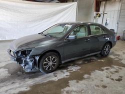 Salvage cars for sale at North Billerica, MA auction: 2005 Honda Accord LX