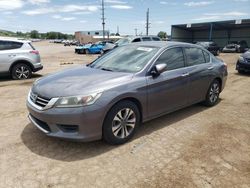 Salvage cars for sale at Colorado Springs, CO auction: 2015 Honda Accord LX