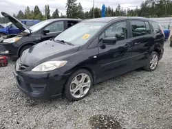 Salvage cars for sale at Graham, WA auction: 2009 Mazda 5