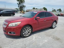 Salvage cars for sale from Copart Tulsa, OK: 2013 Chevrolet Malibu LTZ