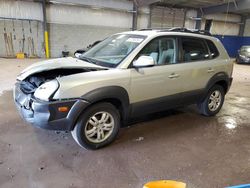 Salvage cars for sale at Chalfont, PA auction: 2007 Hyundai Tucson SE