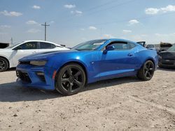 Salvage cars for sale at Andrews, TX auction: 2018 Chevrolet Camaro SS