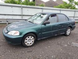 Salvage cars for sale at Brookhaven, NY auction: 2000 Honda Civic Base