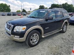 Salvage cars for sale from Copart Mebane, NC: 2007 Ford Explorer Eddie Bauer