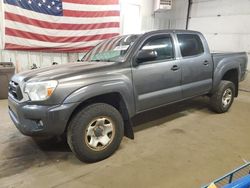 Salvage cars for sale from Copart Lyman, ME: 2013 Toyota Tacoma Double Cab