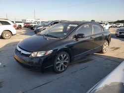 Honda salvage cars for sale: 2010 Honda Civic LX