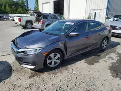 Honda salvage cars for sale: 2017 Honda Civic LX