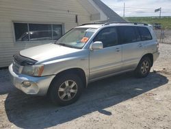 Salvage cars for sale from Copart Northfield, OH: 2001 Toyota Highlander