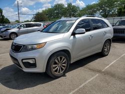 Salvage cars for sale from Copart Moraine, OH: 2012 KIA Sorento SX