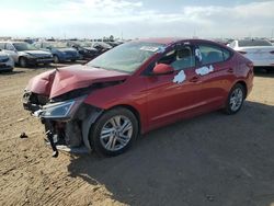 Salvage cars for sale at Brighton, CO auction: 2019 Hyundai Elantra SEL