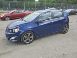 Chevrolet Sonic rs salvage cars for sale: 2014 Chevrolet Sonic RS