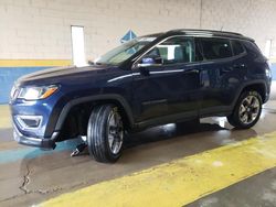 Salvage cars for sale from Copart Indianapolis, IN: 2020 Jeep Compass Limited