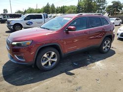 Jeep salvage cars for sale: 2019 Jeep Cherokee Limited