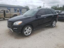 Mercedes-Benz m-Class salvage cars for sale: 2015 Mercedes-Benz ML 350