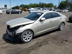 Salvage cars for sale at Denver, CO auction: 2013 Cadillac ATS