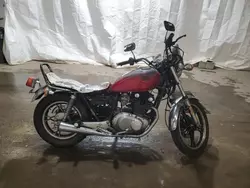 Salvage motorcycles for sale at Ebensburg, PA auction: 1985 Suzuki GS450 L