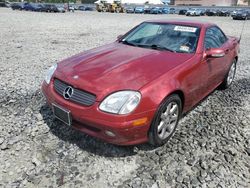 Salvage cars for sale at Windsor, NJ auction: 2002 Mercedes-Benz SLK 230 Kompressor