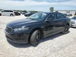 Salvage cars for sale at Kansas City, KS auction: 2016 Ford Taurus SHO