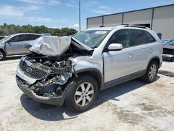 Salvage cars for sale at auction: 2012 KIA Sorento Base