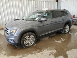 Salvage cars for sale at Franklin, WI auction: 2019 Volkswagen Atlas SEL Premium