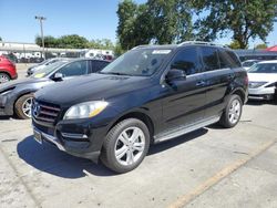 Salvage cars for sale from Copart Sacramento, CA: 2014 Mercedes-Benz ML 350