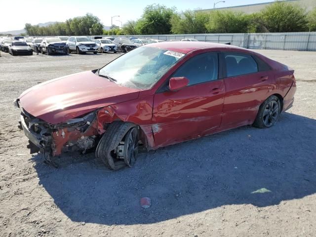 2022 Hyundai Elantra Blue