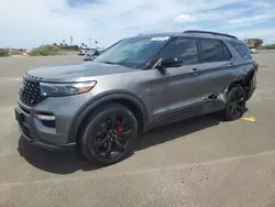 Salvage cars for sale at Kapolei, HI auction: 2022 Ford Explorer ST