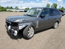 Salvage SUVs for sale at auction: 2006 Land Rover Range Rover HSE
