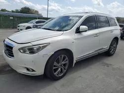 Salvage cars for sale at Orlando, FL auction: 2014 Infiniti QX60
