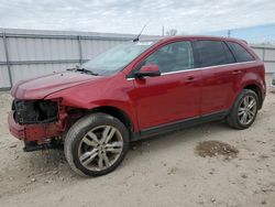 Ford Edge Limited salvage cars for sale: 2013 Ford Edge Limited